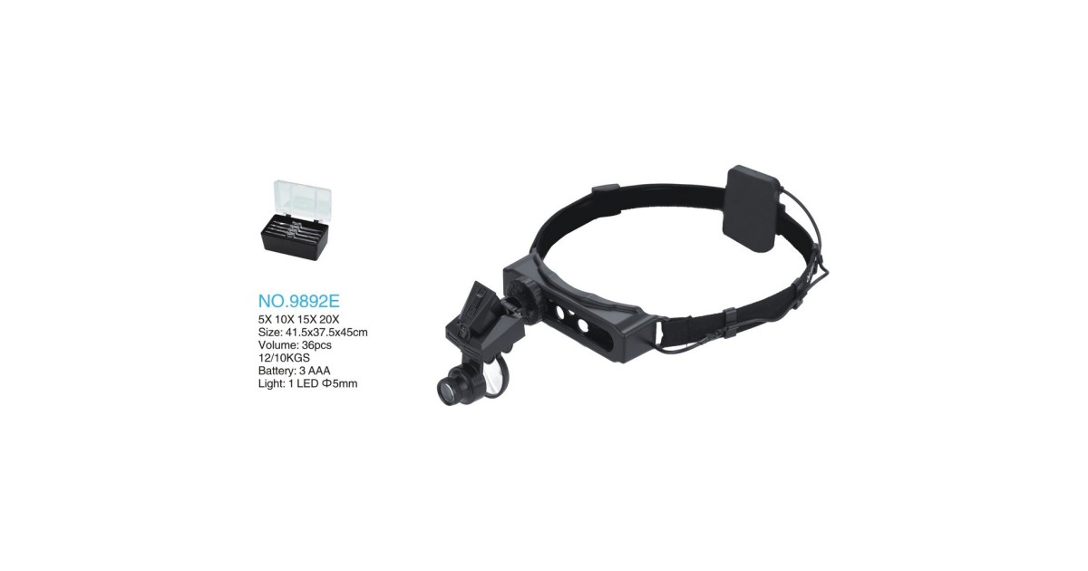 Купить Линза х28 MG9892E головная с подсветкой S-Line оптом в Москве