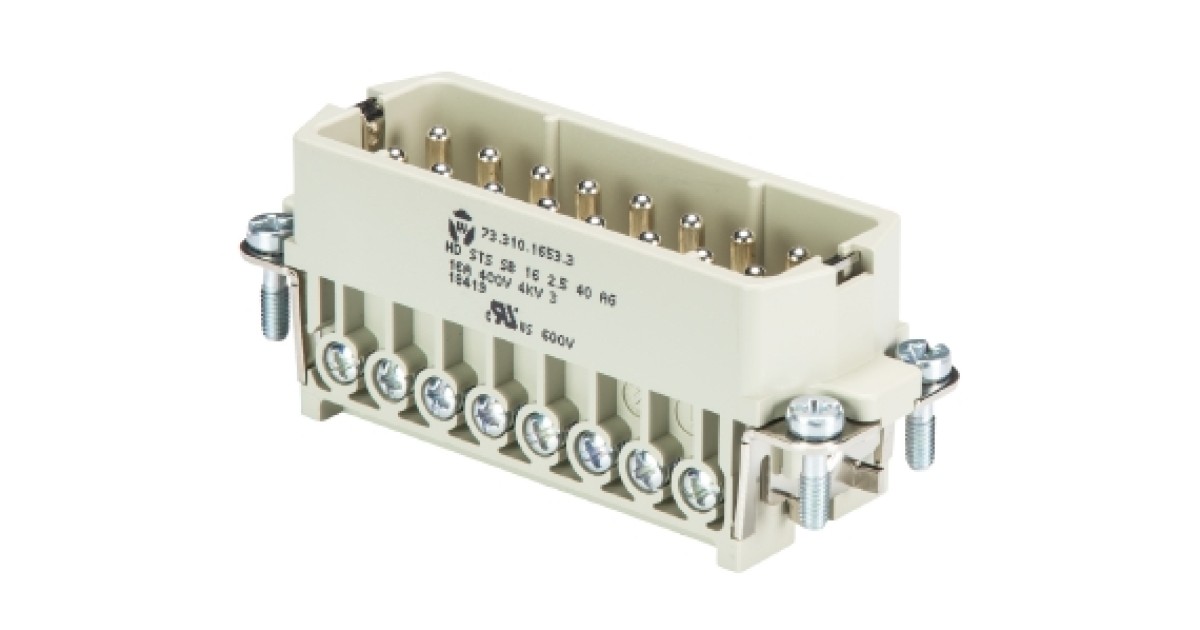 Купить Вилочная контактная вставка 73.310.1653.0 Wieland Electric оптом в Москве