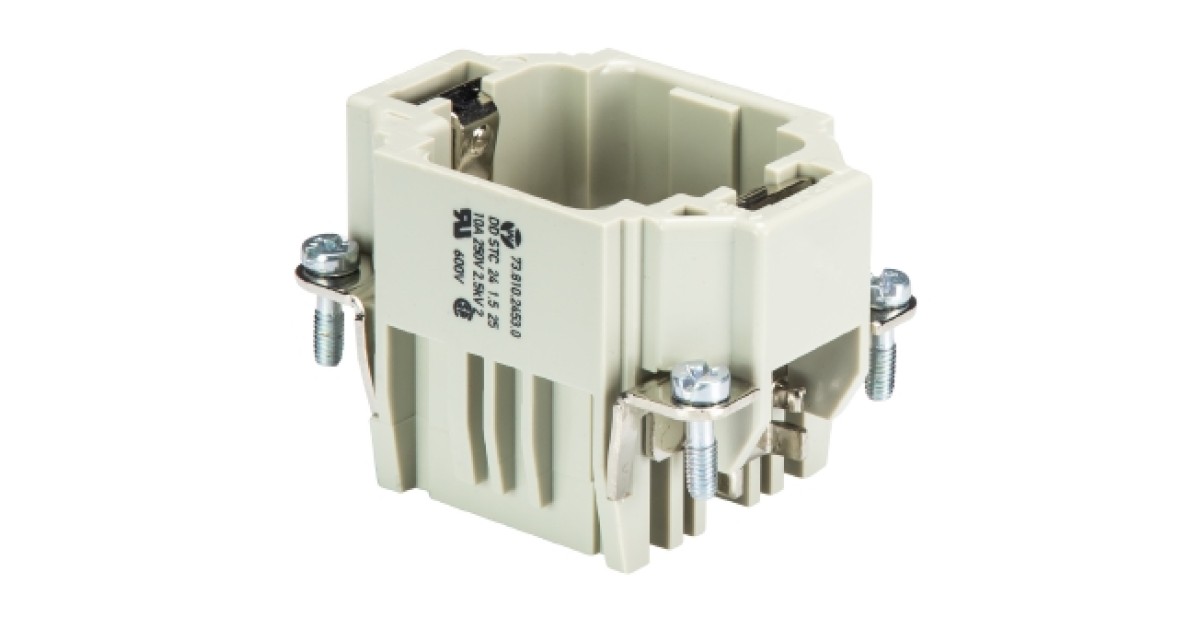 Купить Вилочная контактная вставка 73.810.2453.0 Wieland Electric оптом в Москве