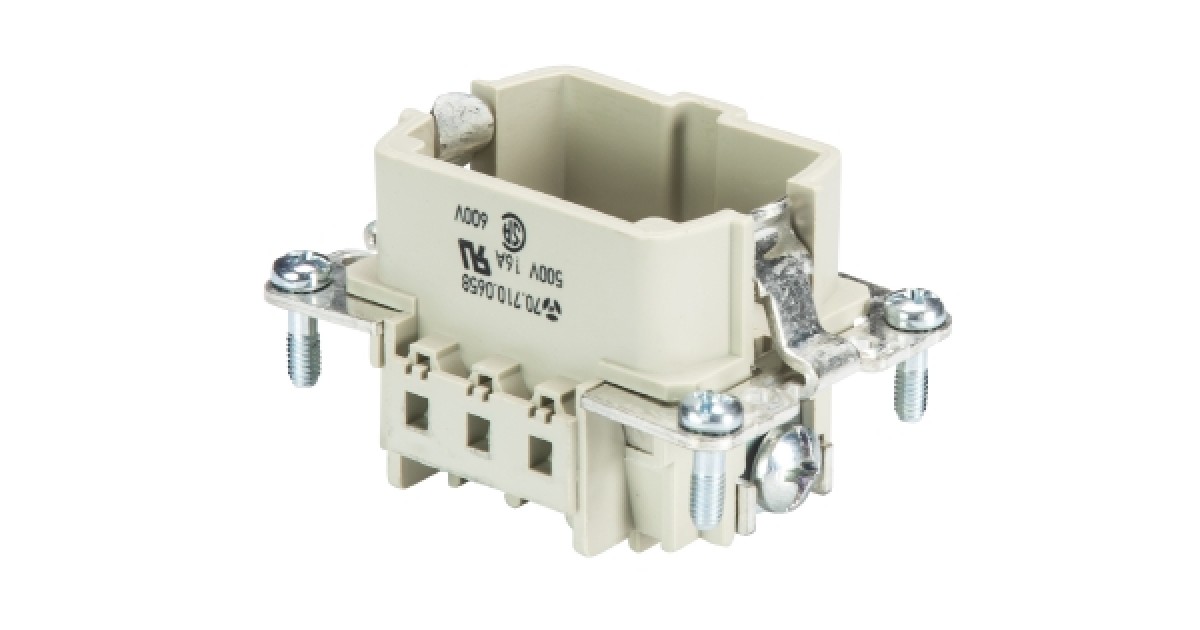 Купить Вилочная контактная вставка 70.710.0658.0 Wieland Electric оптом в Москве