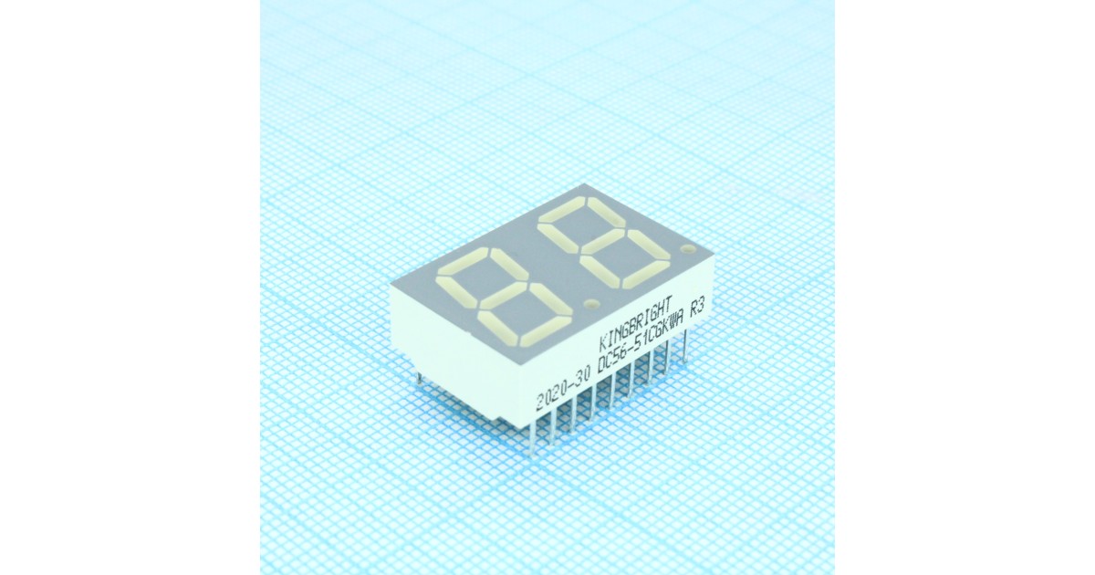 Купить DC56-51CGKWA Kingbright оптом в Москве