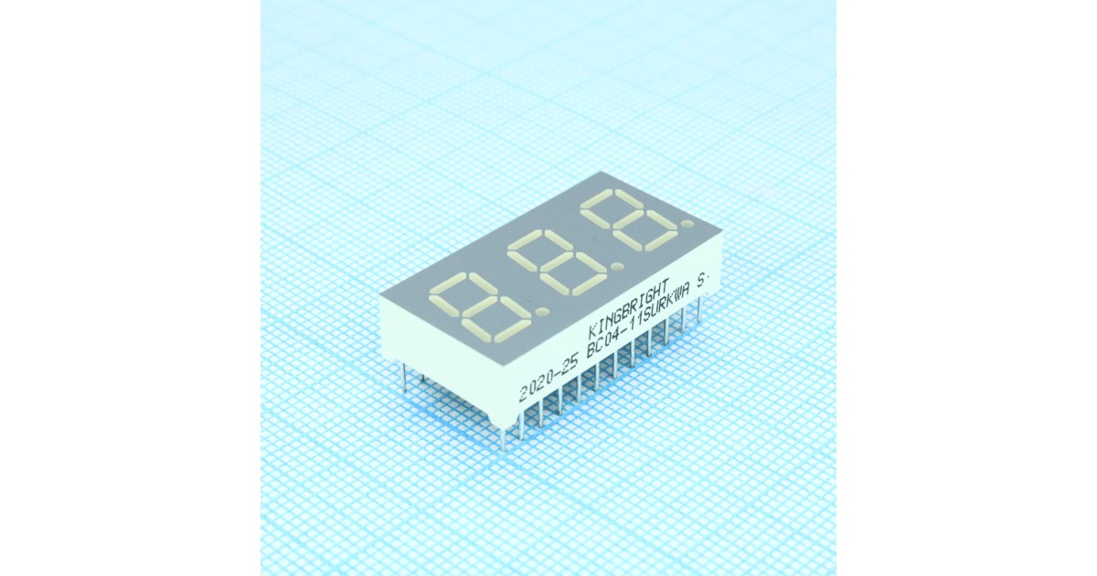 Купить BC04-11SURKWA Kingbright оптом в Москве