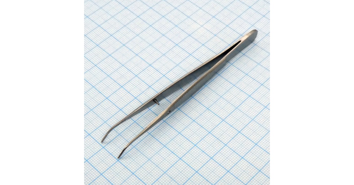 Купить Пинцет  ПВА- 100/2.5 загн. Россия оптом в Москве