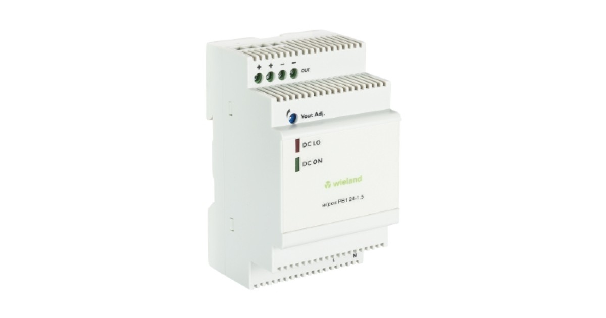 Купить Блок питания WIPOS PB1 24-1.5 Wieland Electric оптом в Москве