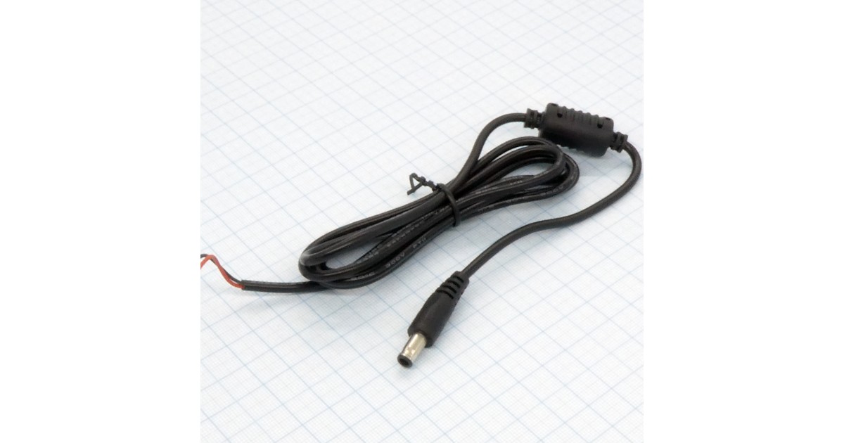 Купить шт. 5.0*0.7pin провод 1.5м фер фильтр . оптом в Москве