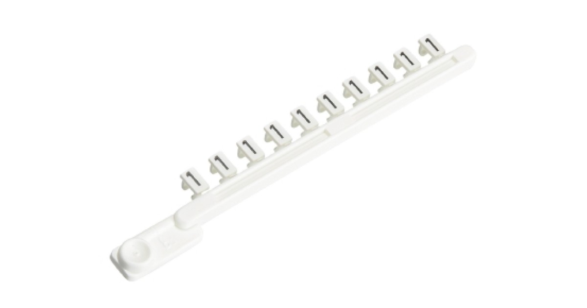 Купить Гребенка с шильдиками 9704 A/1 B Wieland Electric оптом в Москве