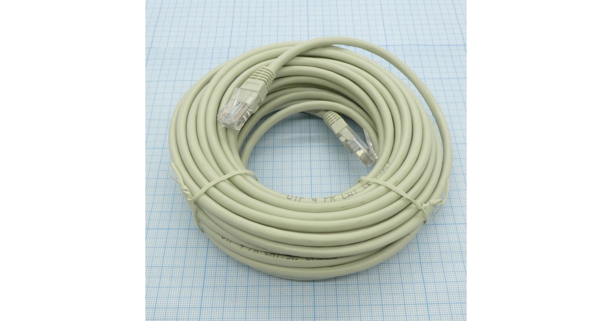 Купить Шнур Патч-корд UTP 4пары.5Е 10м . оптом в Москве