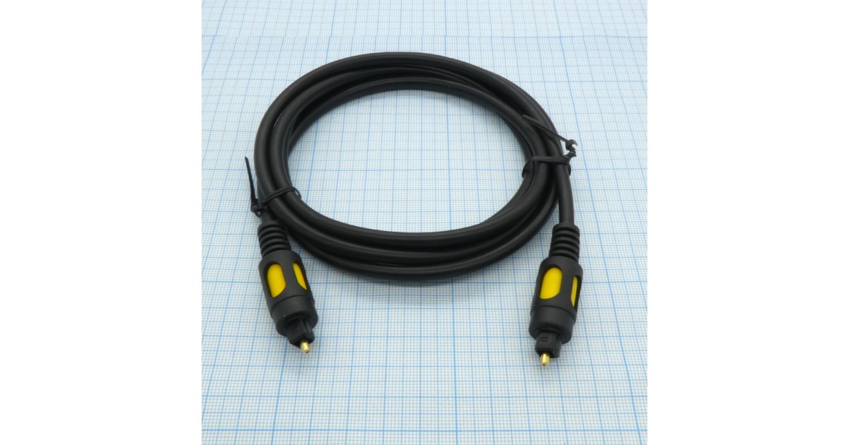 Купить Шнур оптический цифровой (аудио)  1.5м . оптом в Москве