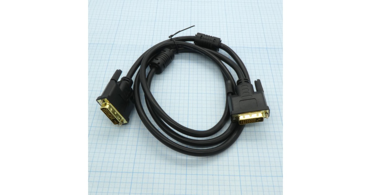 Купить Шнур DVI-D "шт" - DVI-D "шт" --- оптом в Москве