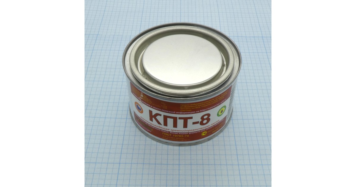 Купить Паста  теплопроводная КПТ-8 1000гр. ТехКон оптом в Москве