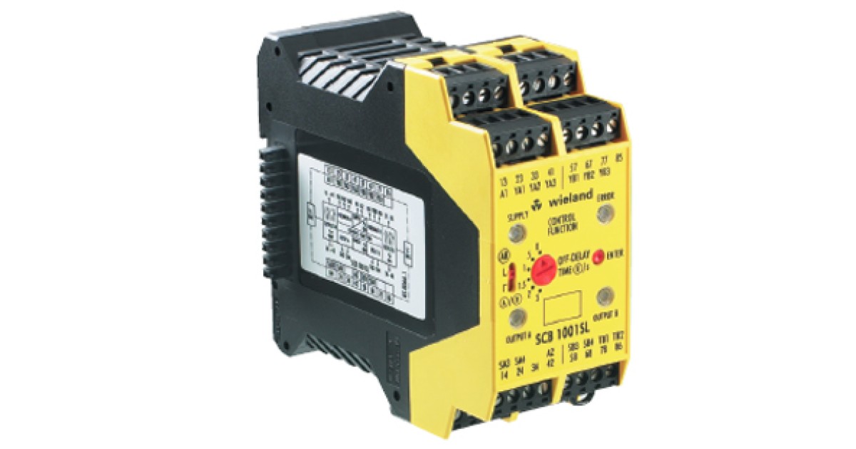 Купить Реле безопасности SCB1001SL-A 3s DC Wieland Electric оптом в Москве