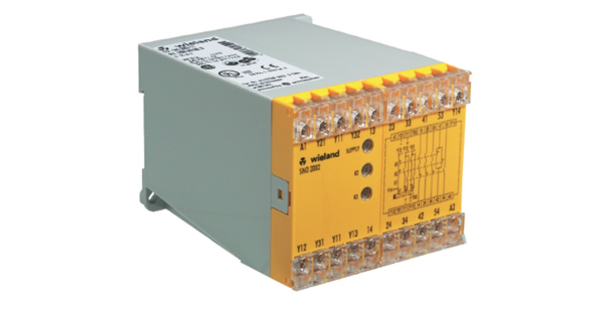 Купить Реле безопасности SNO 2002 DC24V Obs Wieland Electric оптом в Москве