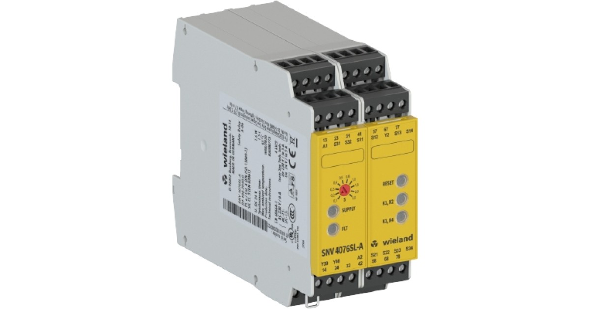 Купить Реле безопасности SNV4076SL-A 3S AC Wieland Electric оптом в Москве