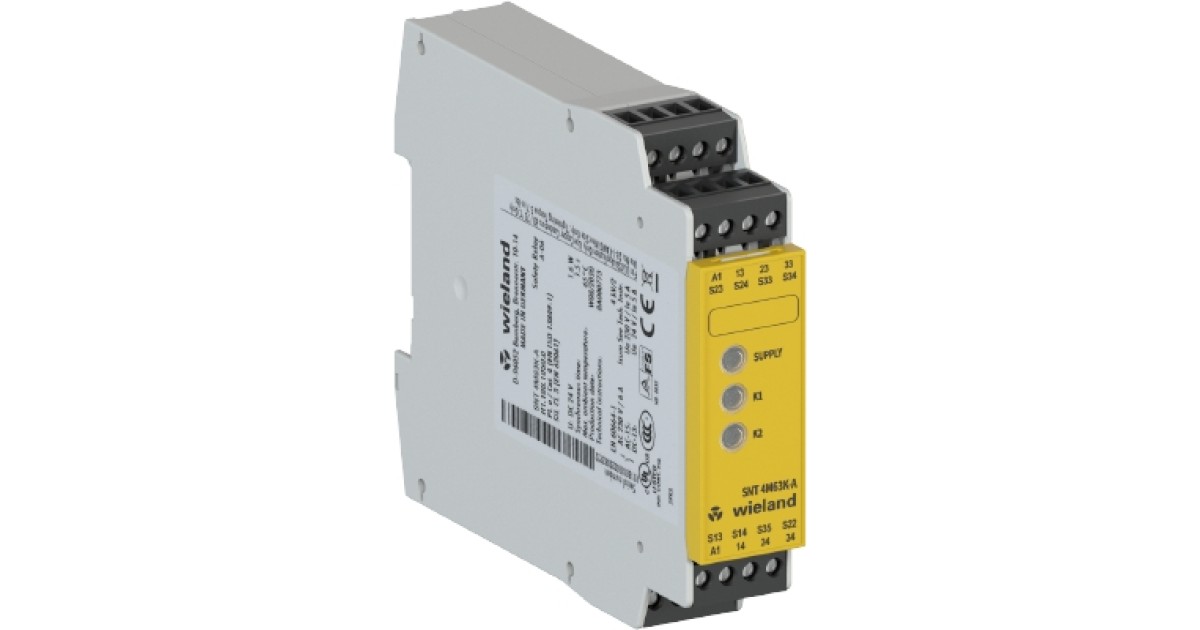 Купить Реле безопасности SNT4M63K-A AC/DC 24V Wieland Electric оптом в Москве