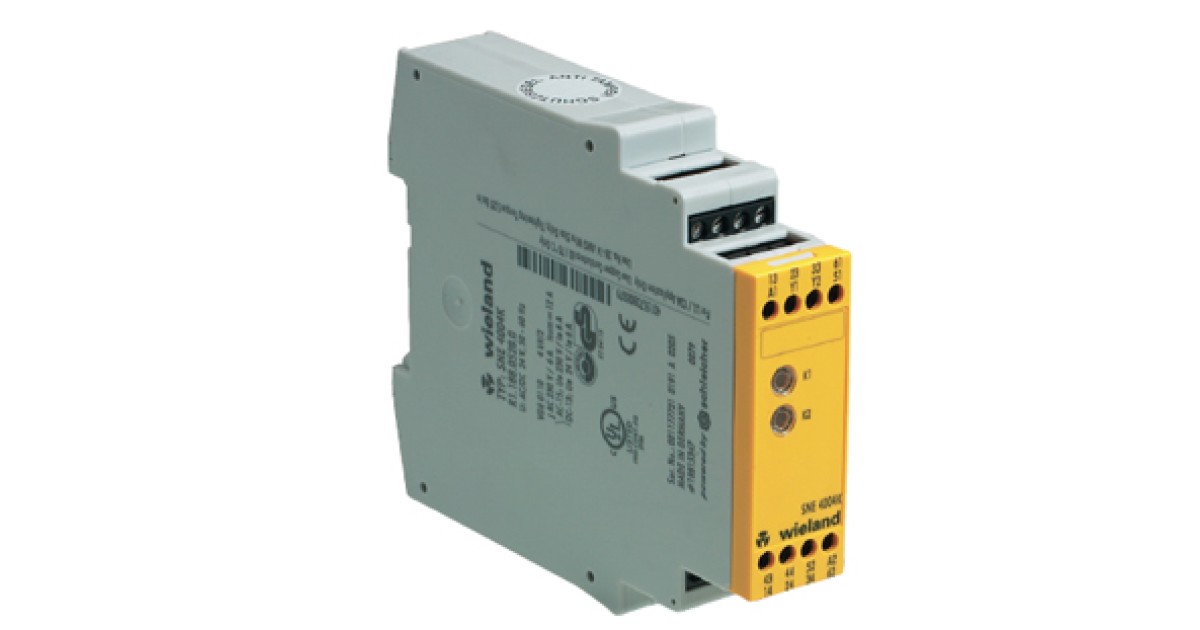 Купить Реле безопасности SNE4004KV 3S DC24 Wieland Electric оптом в Москве