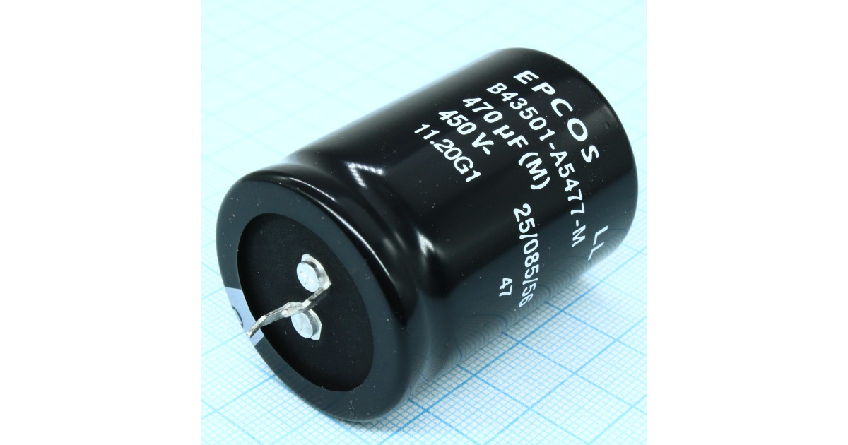 Купить B43501A5477M000 TDK / EPCOS оптом в Москве