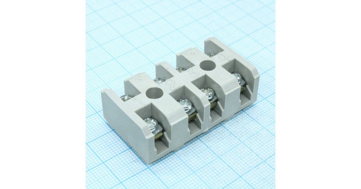Купить Блок зажимов БЗ26-1.5П10-В/В-УЗ-4 МПО ЭЛЕКТРОТЕХНИКА оптом в Москве