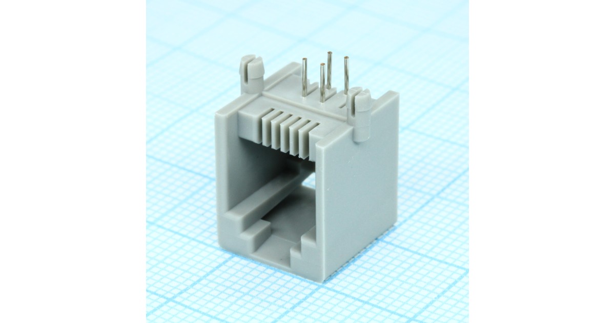 Купить TJ6P4C розетка в плату 55-04 5521 6P CZT оптом в Москве