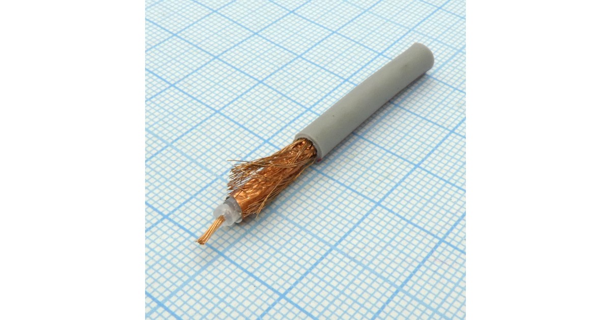 Купить Провод  RG-58C/U медь. 50ом (1м) . оптом в Москве