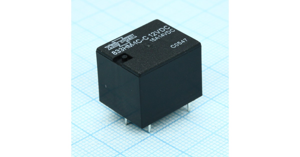 Купить 833HM-1C-C 12VDC SongChuan оптом в Москве