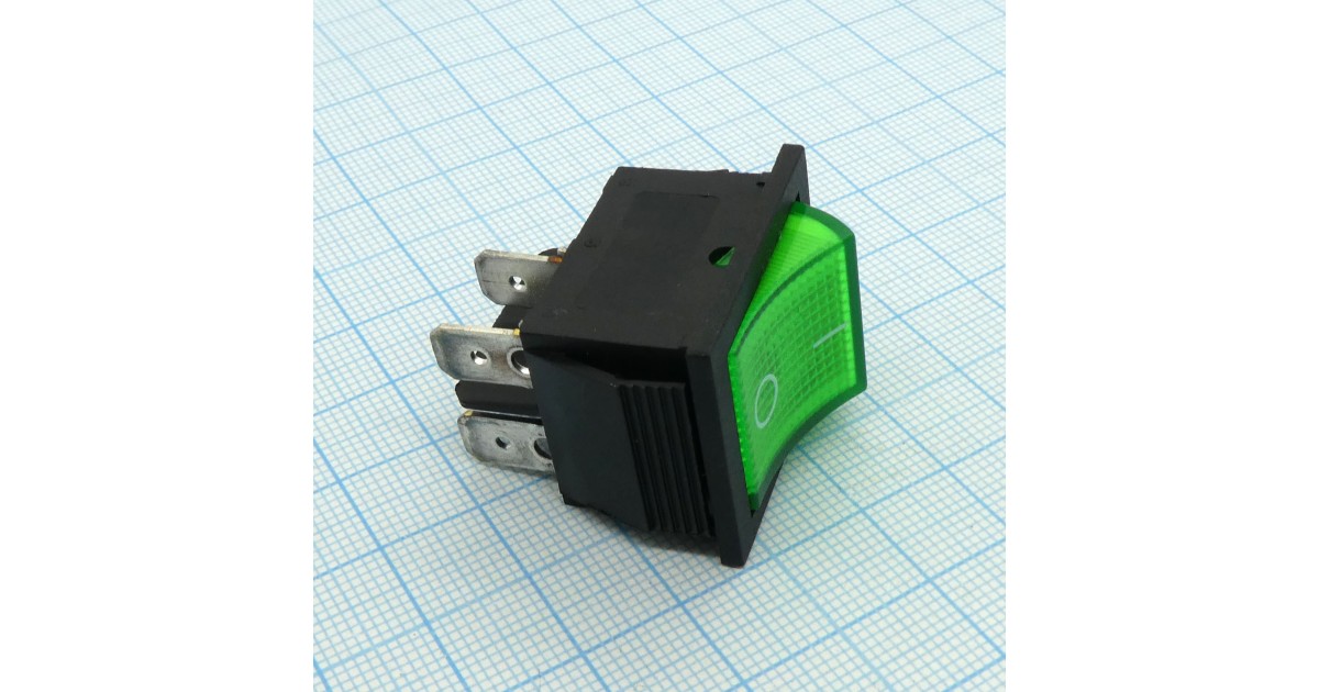 Купить DS SC-767 OFF-ON зел 20А . оптом в Москве