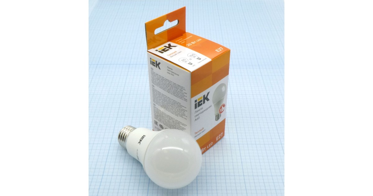 Купить Лампа LED IEK 20W тёпл шар (246) IEK оптом в Москве