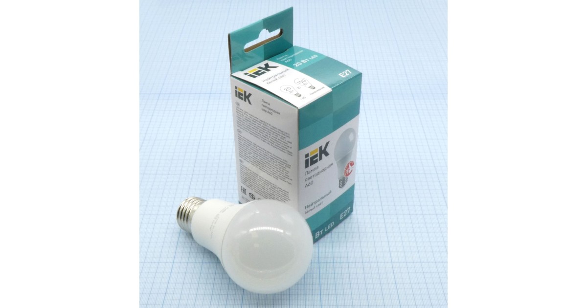 Купить Лампа LED IEK 20W хол (247) IEK оптом в Москве