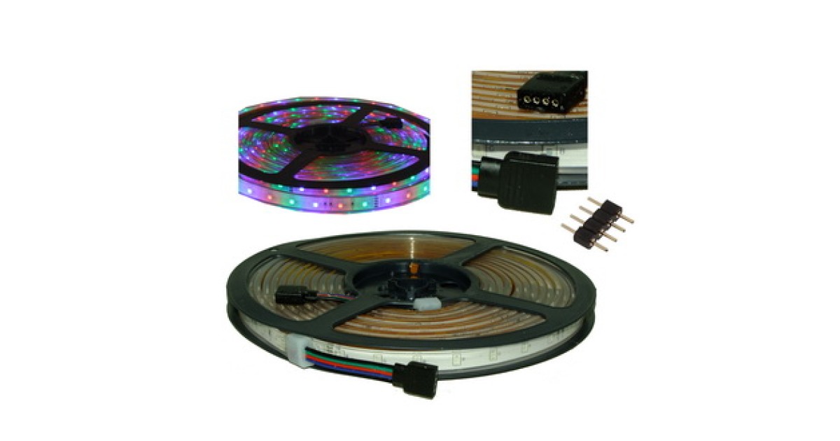 Купить 2835 300LED IP68 12V RGB RUICHI оптом в Москве