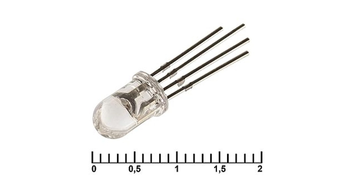 Купить 5 RBG 500-1000 MCD 2-3,4V RUICHI оптом в Москве