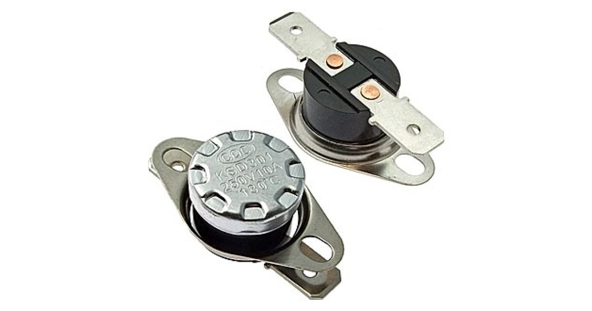 Купить KSD-130 130*C 10A (B-1002) RUICHI оптом в Москве