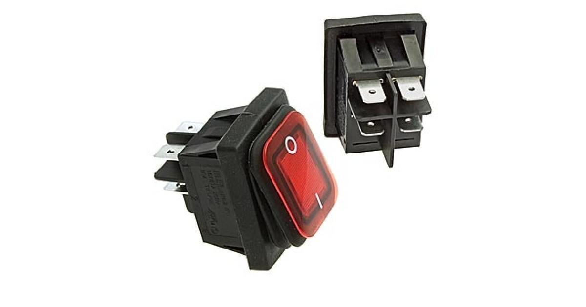 Купить SB091-12V IP65 ON-OFF 22X30MM RUICHI оптом в Москве