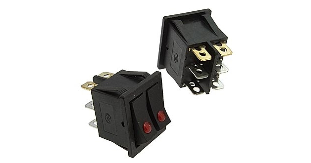 Купить KCD3-2201-C B/6P ON-OFF RUICHI оптом в Москве