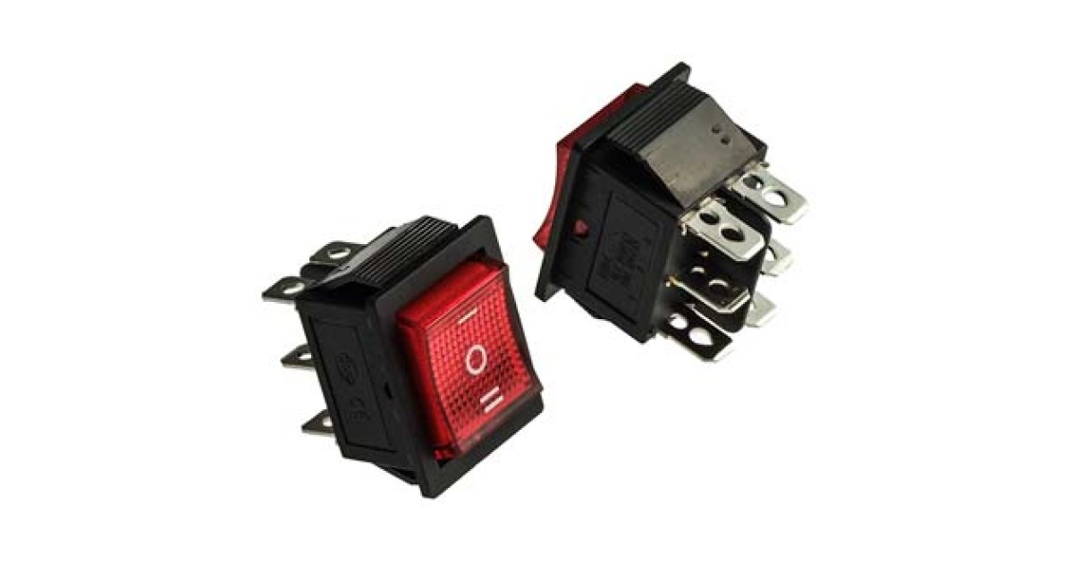 Купить KCD4-203N-C6-R/6P ON-OFF-ON RUICHI оптом в Москве