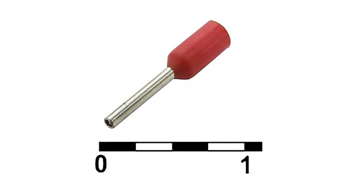 Купить DN00206 RED (0.75X6MM) RUICHI оптом в Москве