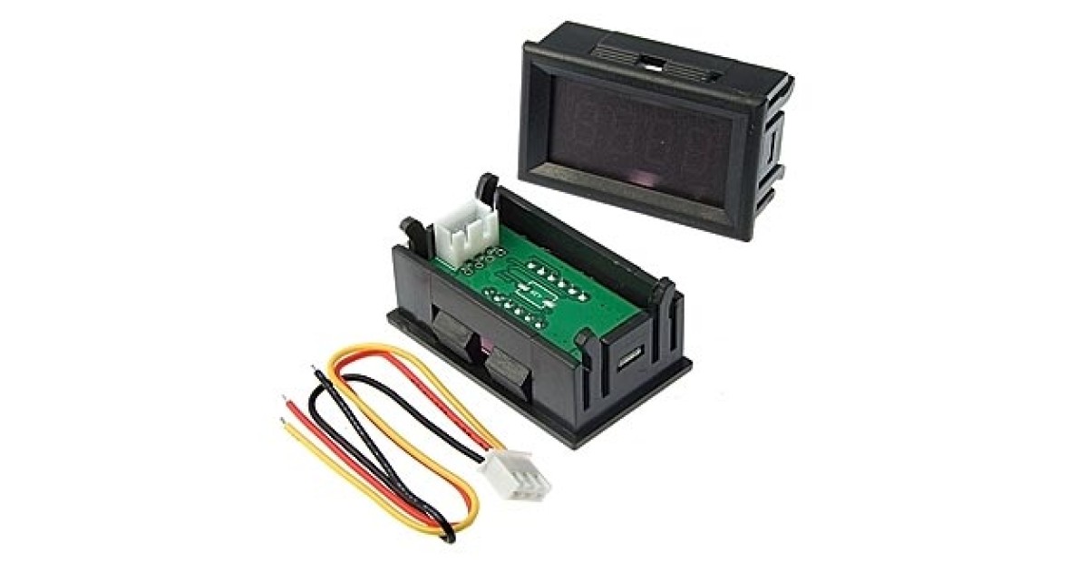 Купить 0-33,00VDC RED (45X26MM) RUICHI оптом в Москве