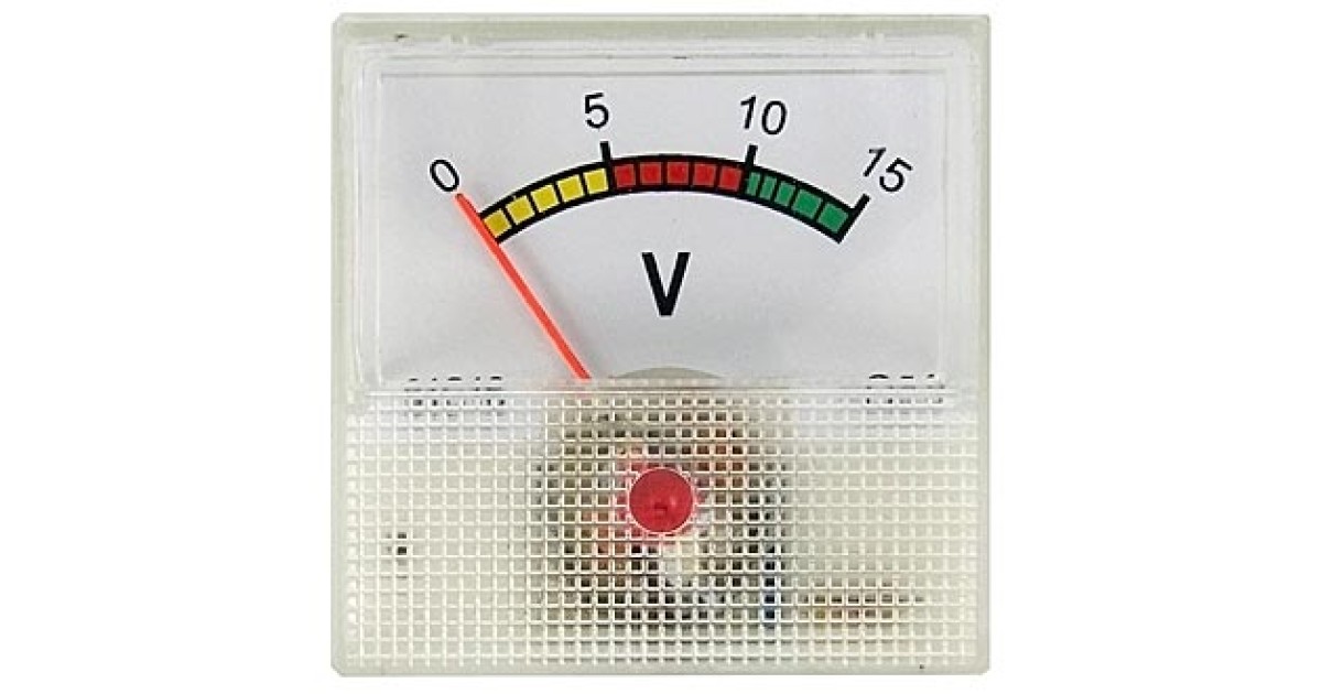 Купить Вольтметр   15В   (40Х40) RUICHI оптом в Москве