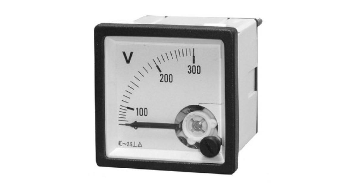 Купить Вольтметр 300В   50ГЦ  (48Х48) RUICHI оптом в Москве
