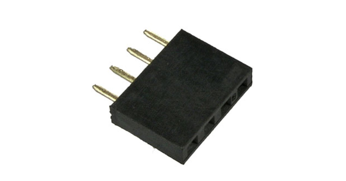 Купить PBS-1X04 (PBS-04) ШАГ 2.54 ММ RUICHI оптом в Москве