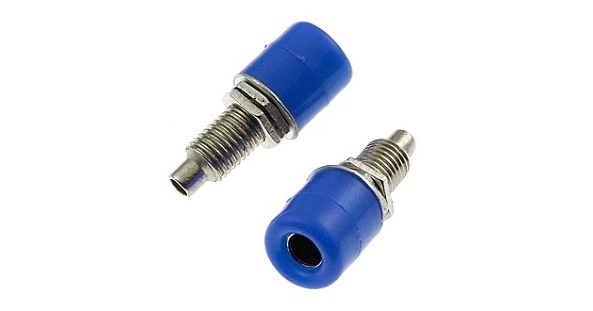 Купить Z011 4MM PANEL JACK BLUE RUICHI оптом в Москве