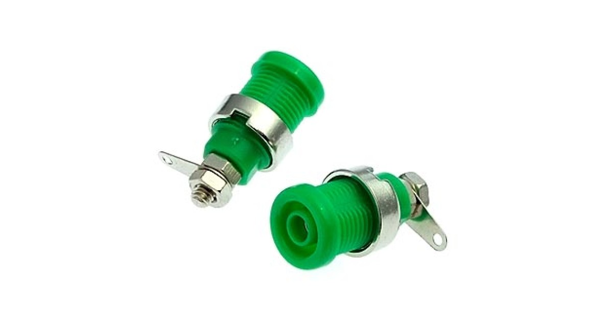Купить Z016 4MM PANEL JACK GREEN RUICHI оптом в Москве