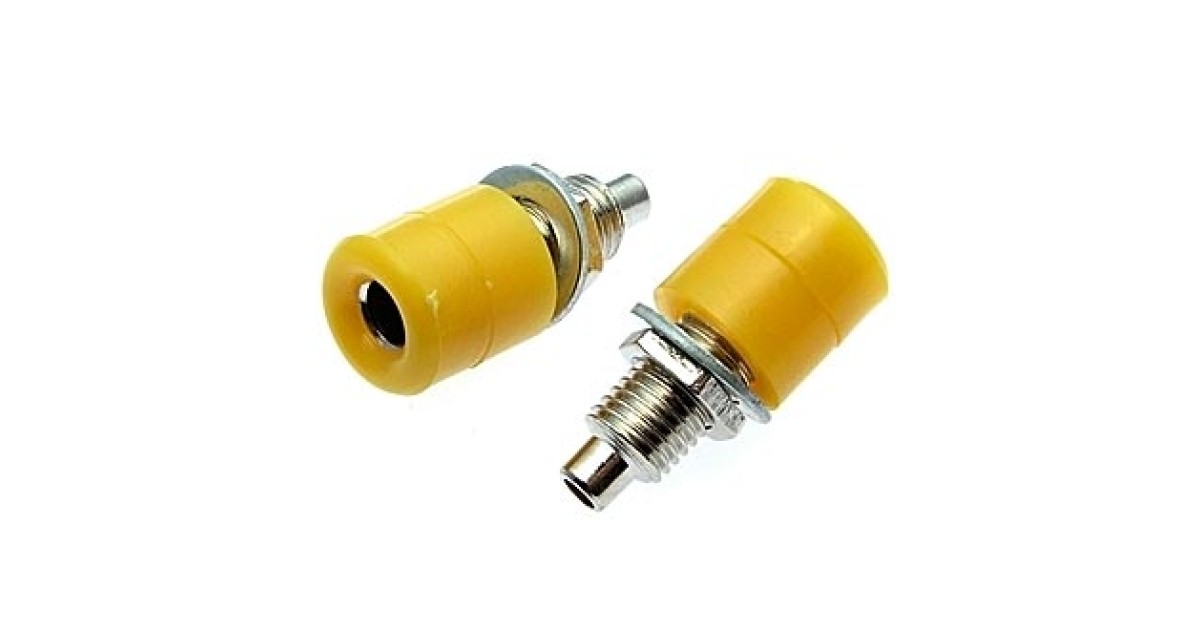 Купить Z031 4MM SOCKET YELLOW RUICHI оптом в Москве
