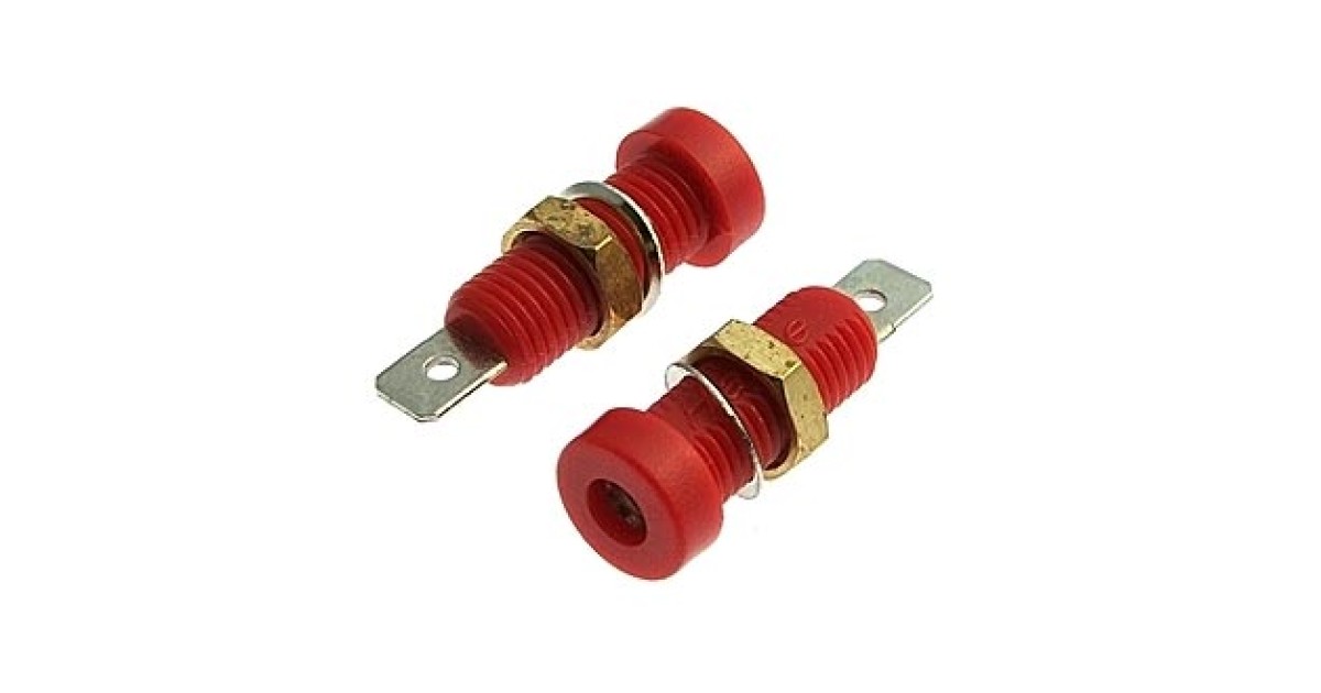 Купить Z032 4MM SOCKET RED RUICHI оптом в Москве