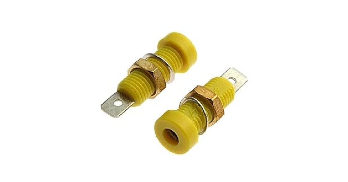 Купить Z032 4MM SOCKET YELLOW RUICHI оптом в Москве