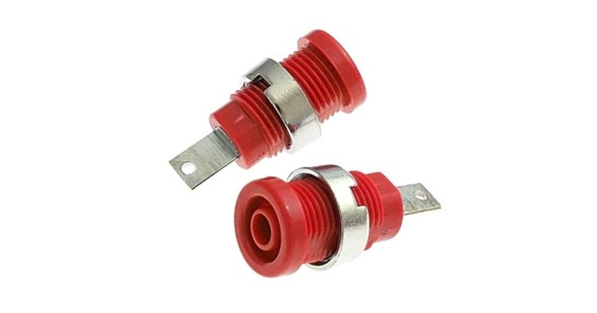 Купить Z013 4MM PANEL JACK RED RUICHI оптом в Москве