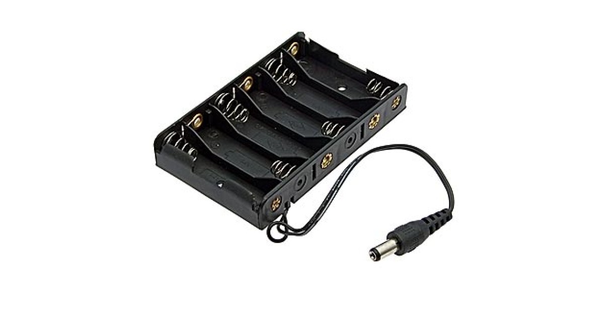 Купить AA 6X1 DC2.1*5.5MM (L)=15CM RUICHI оптом в Москве