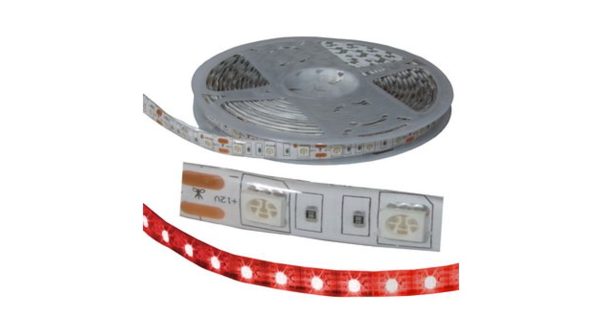 Купить 5050 300LED IP65 12V RED RUICHI оптом в Москве
