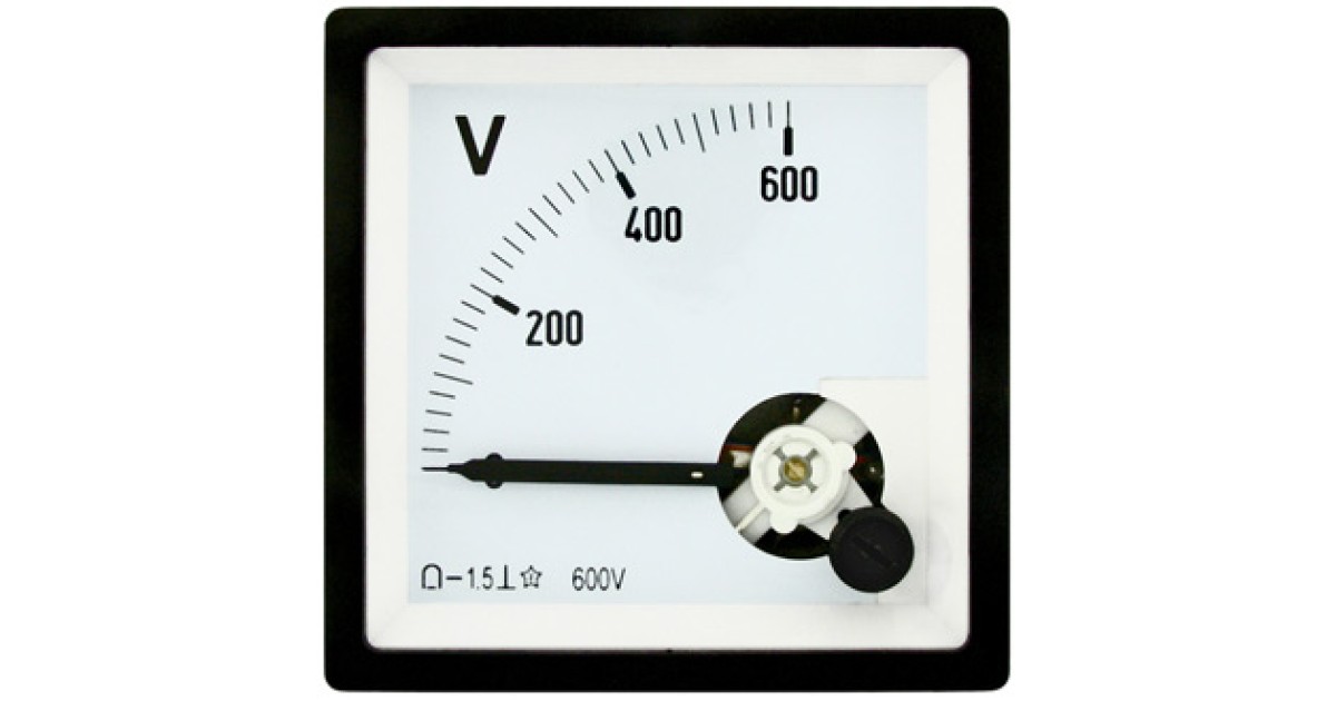 Купить Вольтметр  600В   (72Х72) RUICHI оптом в Москве