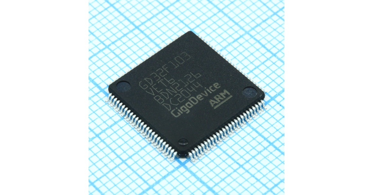 Купить GD32F103VET6 GigaDevice оптом в Москве