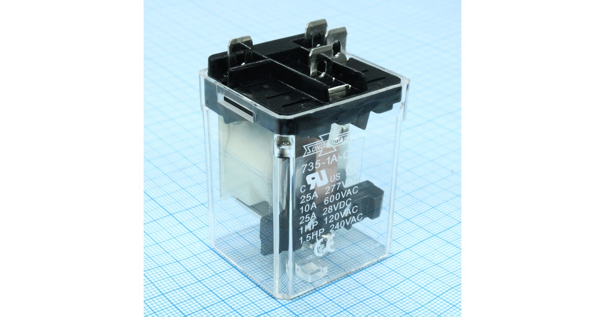 Купить 735-1A-C 24VDC SongChuan оптом в Москве