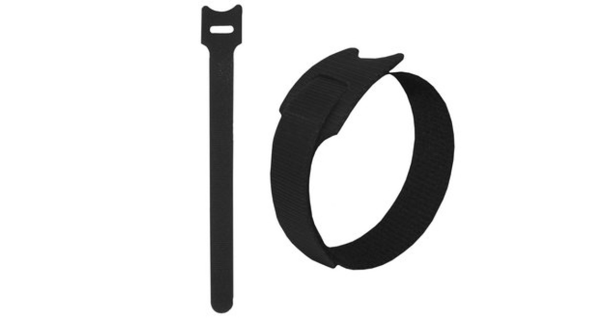 Купить Липучка 210Х16 ММ, черный (50шт) RUICHI оптом в Москве